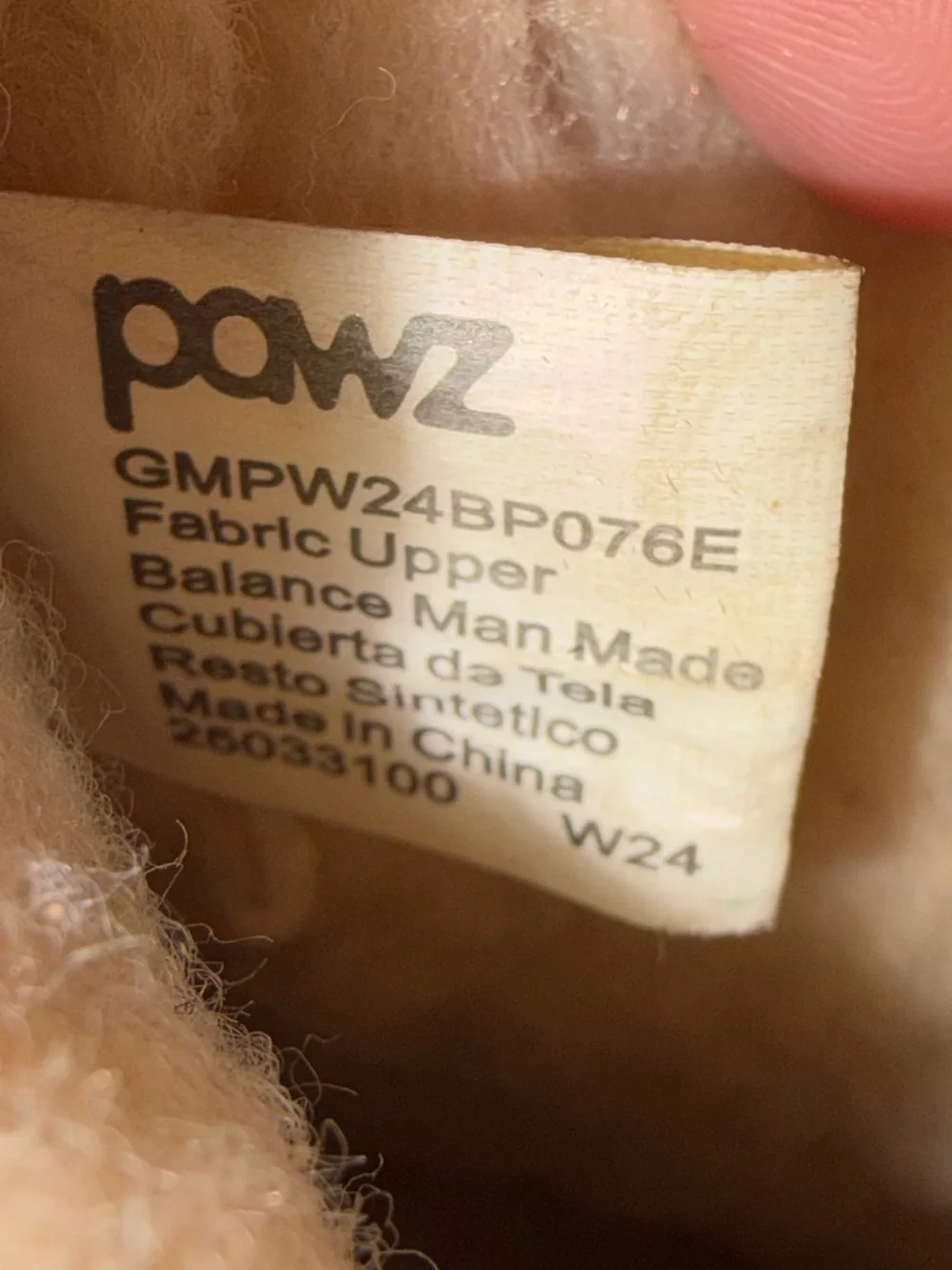 PAWZ Chestnut Bow-Accent Suede Winter Slippers